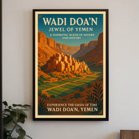Wadi DoaN Jewel Of Yemen Poster