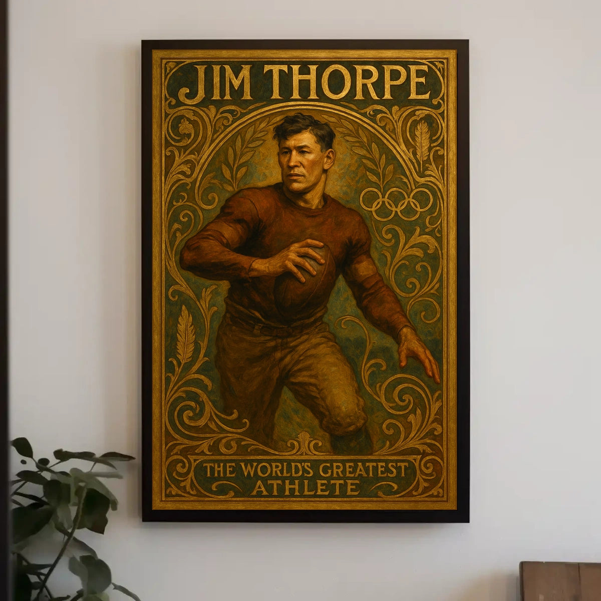 Jim Thorpe The Worlds Greatest Athlete Poster