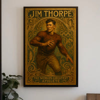 Jim Thorpe The Worlds Greatest Athlete Poster