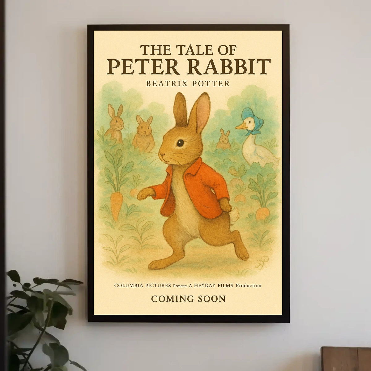 The Tale of Peter Rabbit Poster