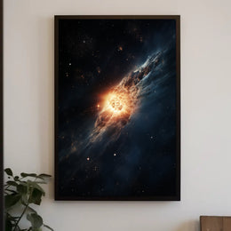 Cosmic Collision Poster