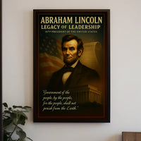 Abraham Lincoln 16th President Poster
