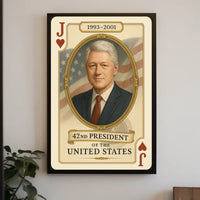 Forty Second President Of The United States Poster