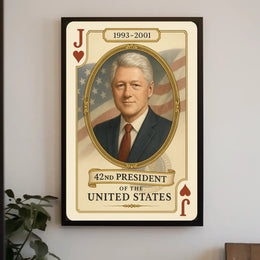 Forty Second President Of The United States Poster