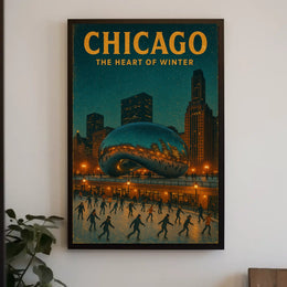 Chicago The Heart of Winter Poster