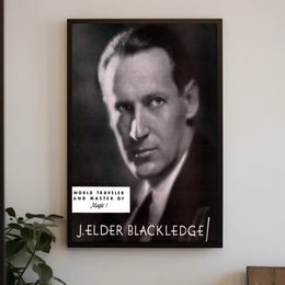 J. Elder Blackledge Magic Travel Historical Poster