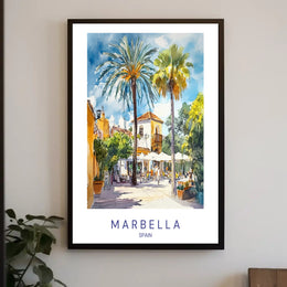 Marbella Charm Poster PosterGoat