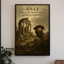 Fall of the Western Roman Empire Poster PosterGoat