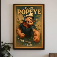 Popeye 1929 Art Poster POP-28