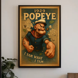Popeye 1929 Art Poster POP-28