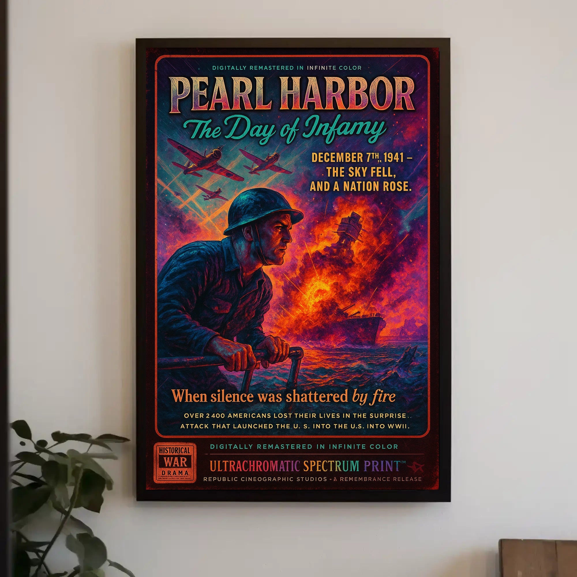 Pearl Harbor – The Day of Infamy Poster PosterGoat