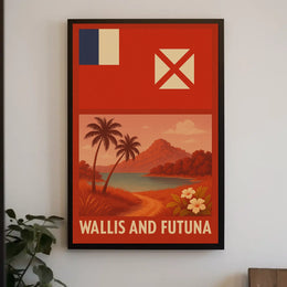 Wallis and Futuna Travel Poster