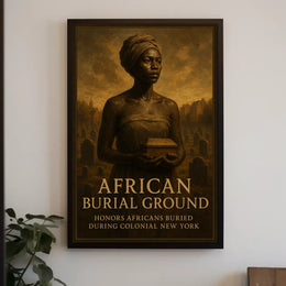 African Burial Ground Memorial Poster