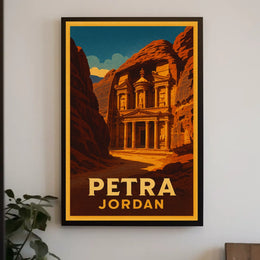 Petra, Jordan Poster