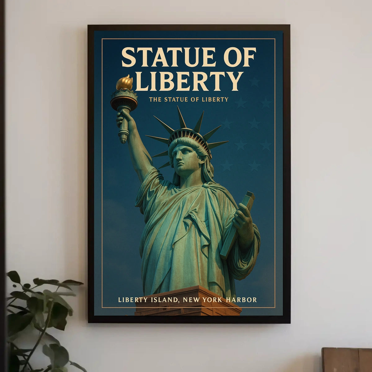 Statue of Liberty Patriotic Icon Cultural or Heritage Poster