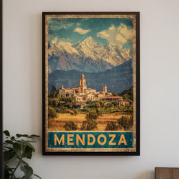 Mendoza Scenic Vintage Poster