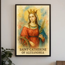 Saint Catherine of Alexandria Poster