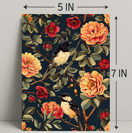 Birds And Blossoms William Morris Art Poster