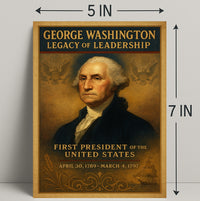George Washington 1st President Poster PosterGoat