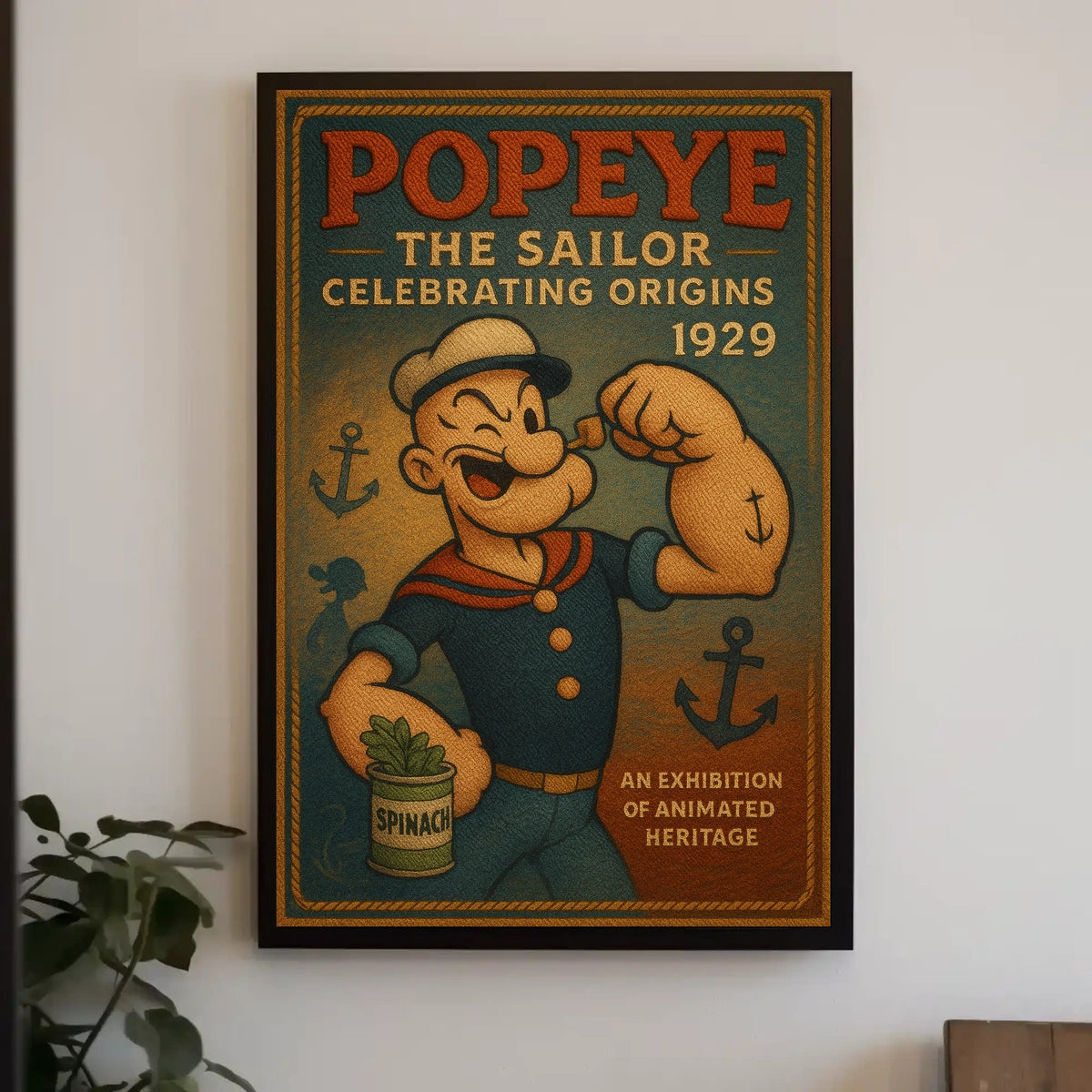 Popeye 1929 Art Poster POP-162
