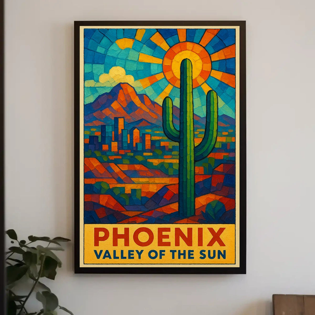 Phoenix Valley Sunscape Decor Lovers Poster