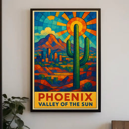 Phoenix Valley Sunscape Decor Lovers Poster