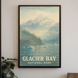 Glacier Bay National Park Poster