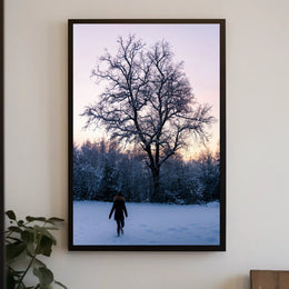 Winter Solitude Poster