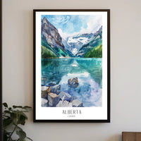 Serene Landscapes of Alberta Poster PosterGoat