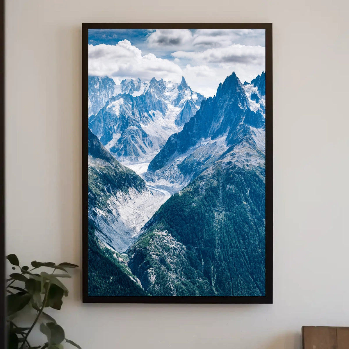 Majestic Mountain Range Poster