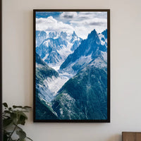 Majestic Mountain Range Poster