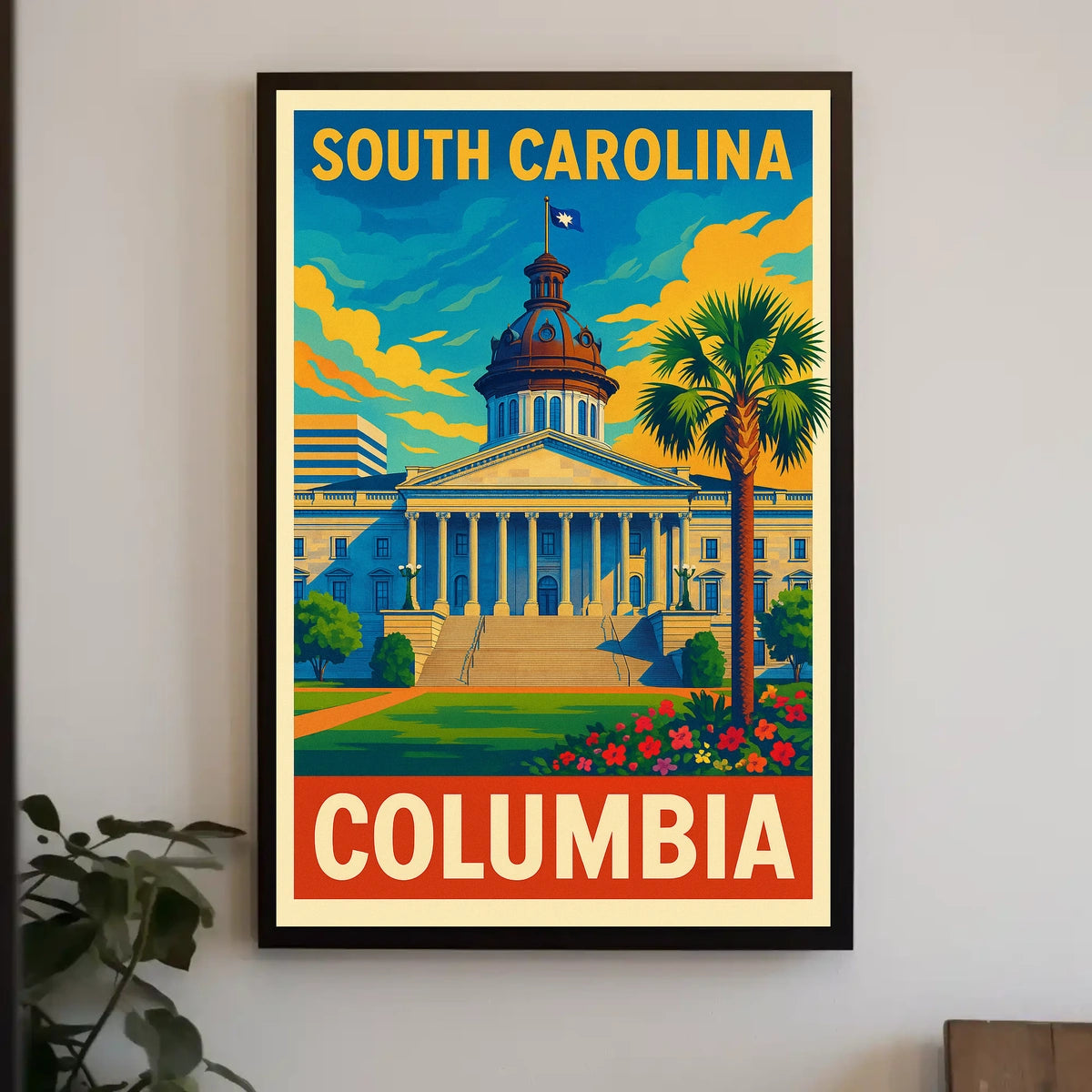 Columbia, South Carolina Poster