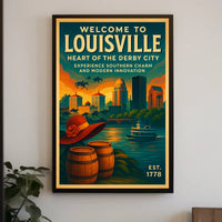 Welcome to Louisville Poster