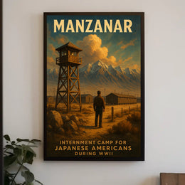 Manzanar Internment Camp Poster