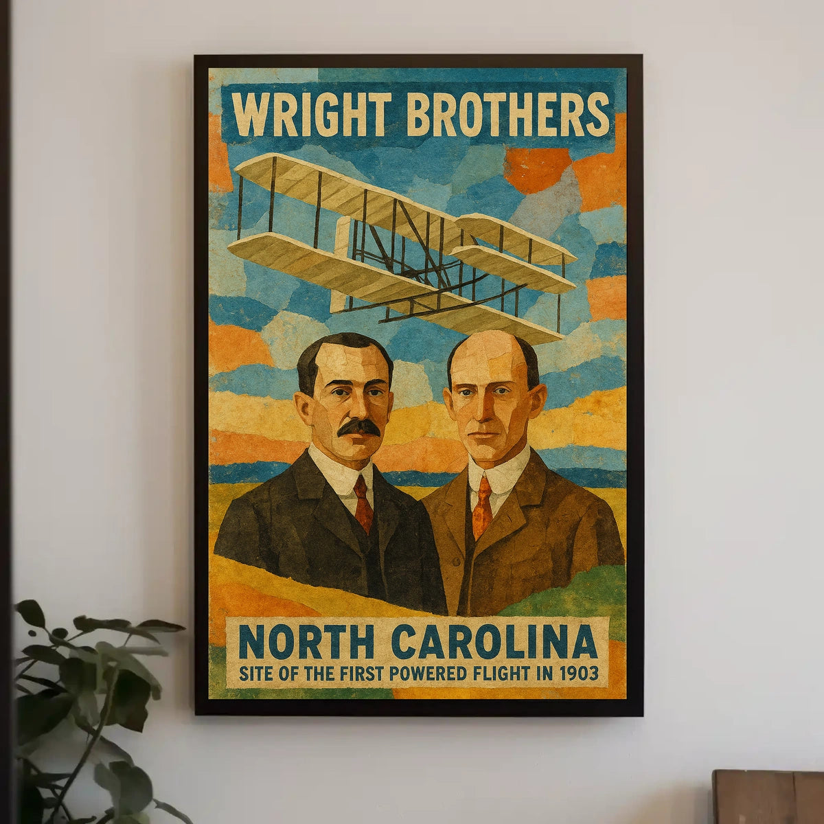 Wright Brothers Pioneers Of Flight Poster