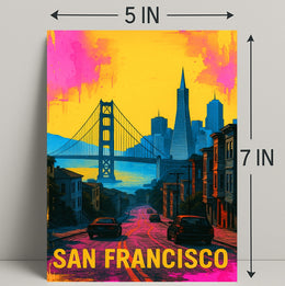 San Francisco Vibes Poster PosterGoat