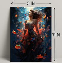 Underwater Elegance Poster