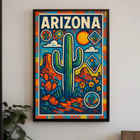 Arizona Desert Vibes Poster