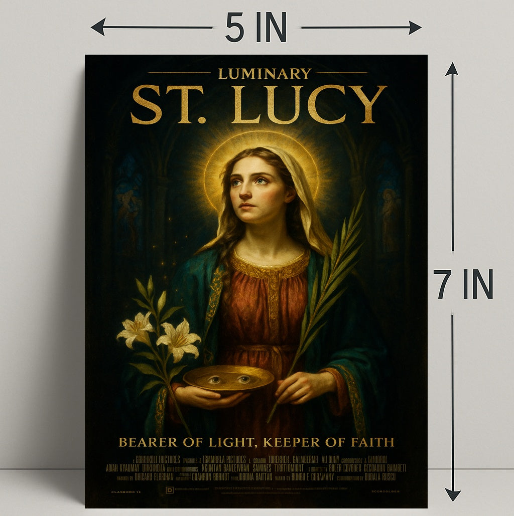 Luminary St. Lucy Poster