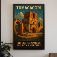 Tumacácori Ruins Of Spanish Mission Poster