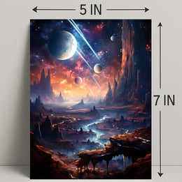 Cosmic Landscape Poster PosterGoat