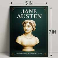 Jane Austen Celebrating a Literary Icon Poster PosterGoat