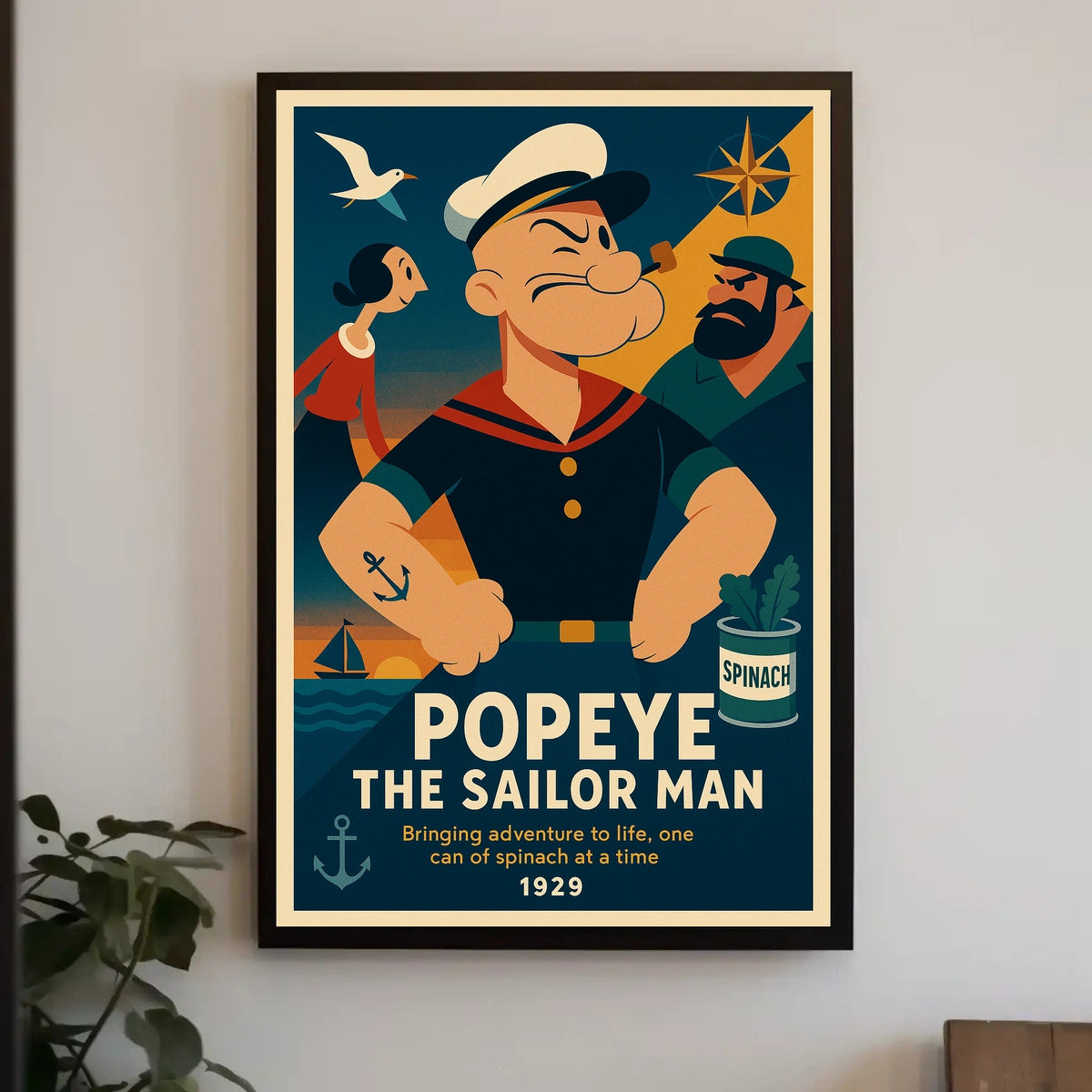 Popeye 1929 Art Poster POP-31