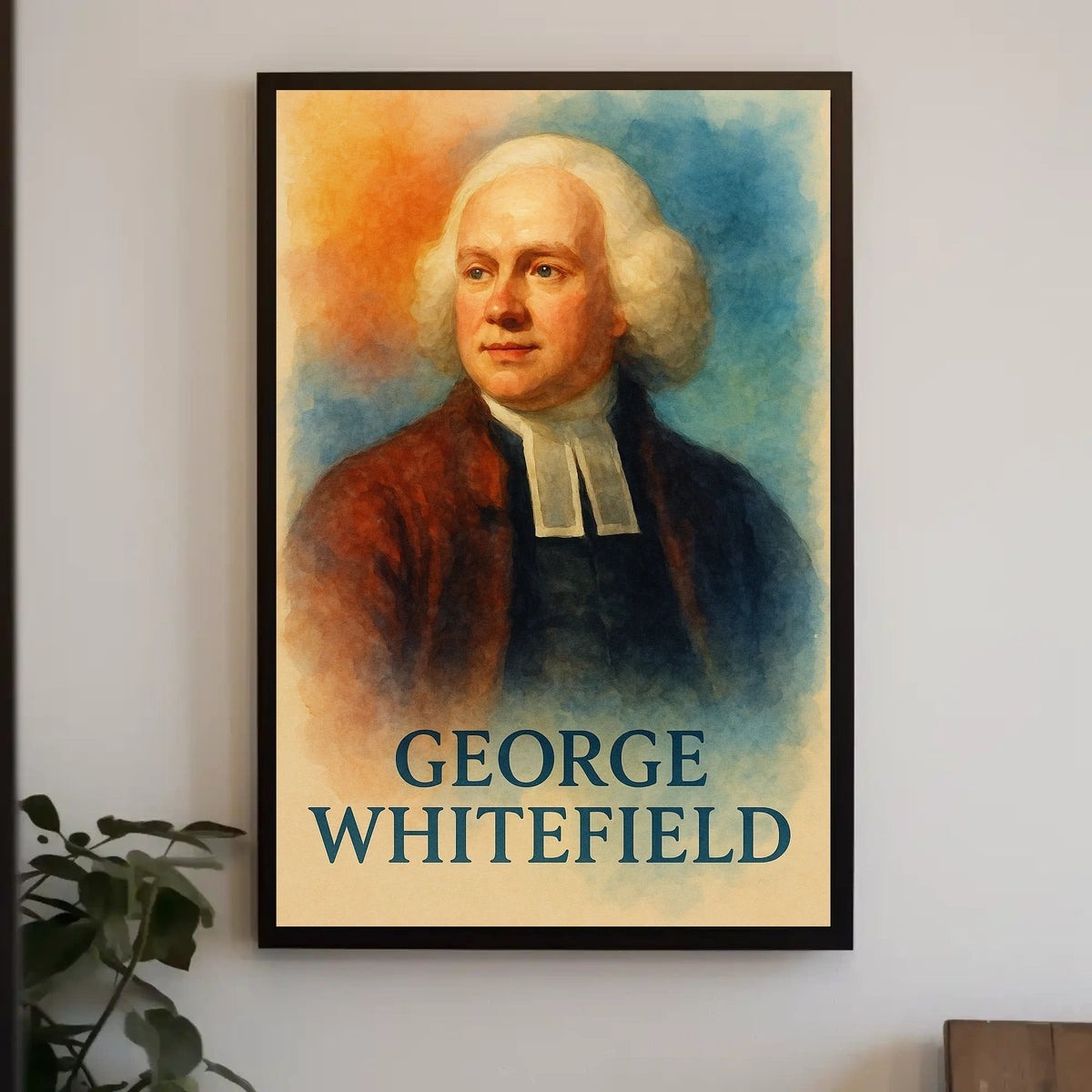 George Whitefield Historical Figure Inspires Historical or Presidential Poster