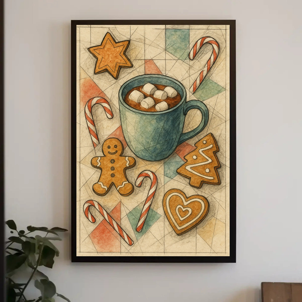 Cozy Holiday Treats Poster
