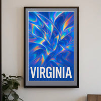 Virginia Abstract Art Abstract Poster