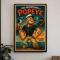 Popeye 1929 Art Poster POP-103