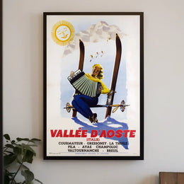 Vallée DAoste Tourism Poster
