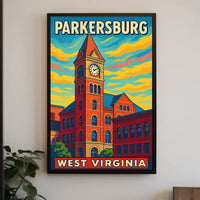 Parkersburg, West Virginia Poster