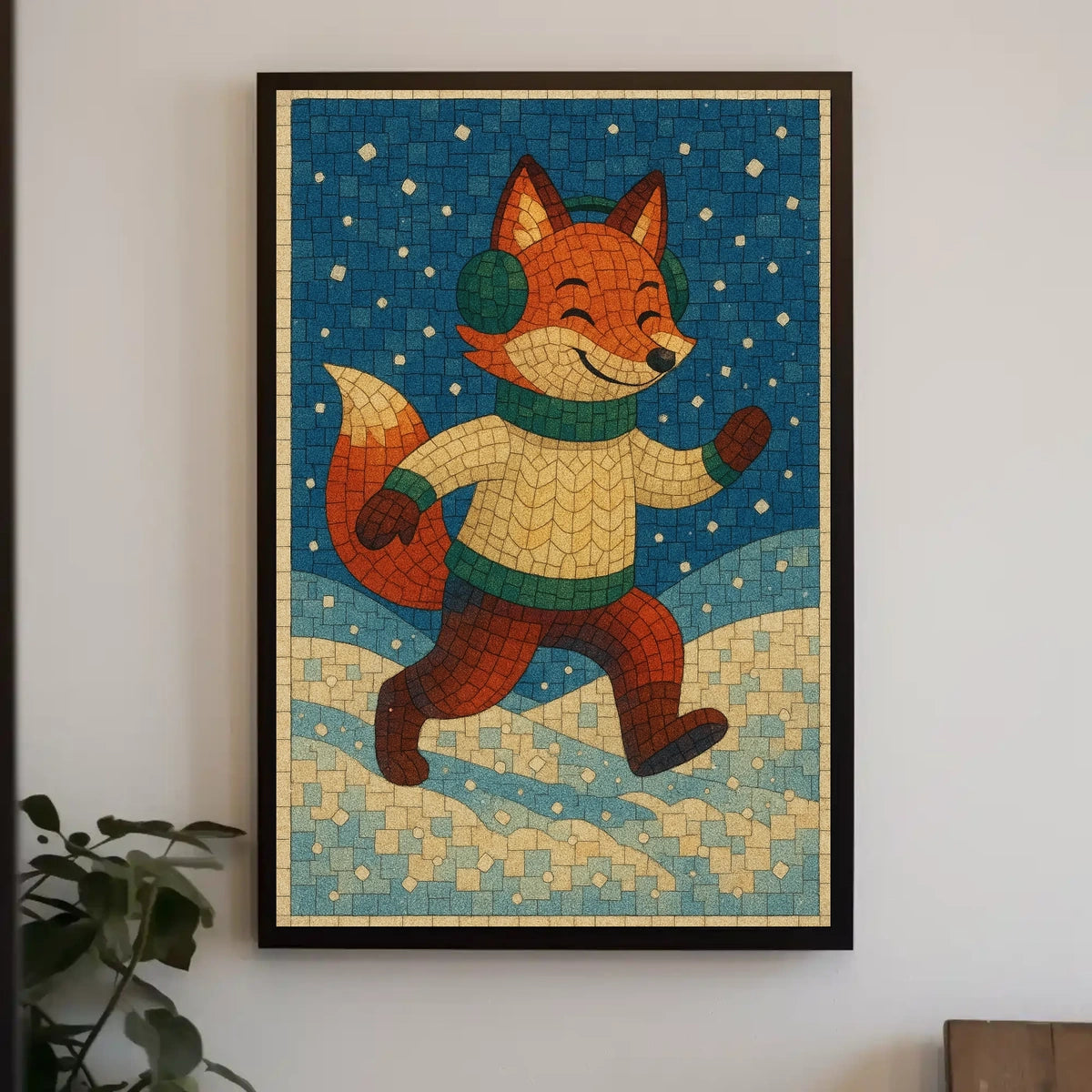 Forest Fox Poster